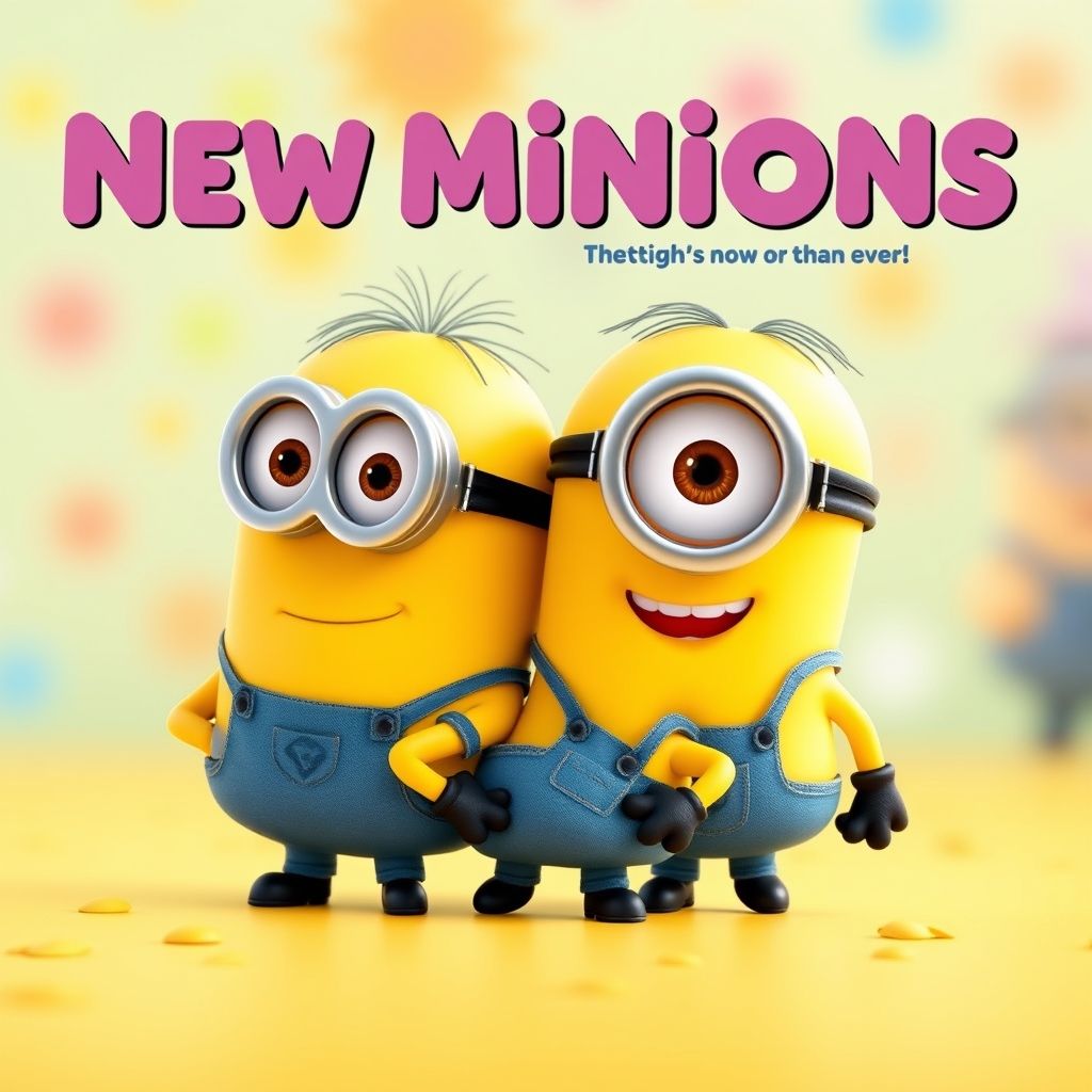 เปิดตัวมินเนี่ยนดีไซน์ใหม่ น่ารักกว่าเดิม!